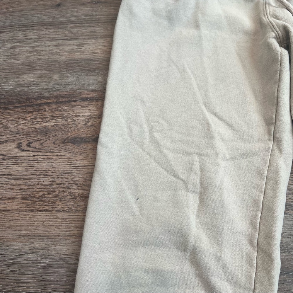 Abercrombie & Fitch Cream Sweatpants Size Small Joggers Hampton Sport Club - Picture 4 of 10